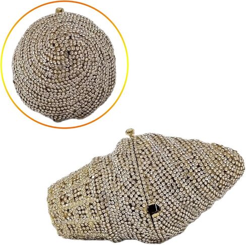 Cute Ice Cream Crystal Clutch Purse Mini Diamond Evening Bags Rhinestone for Women Party Wedding Cocktail Prom in Kuwait