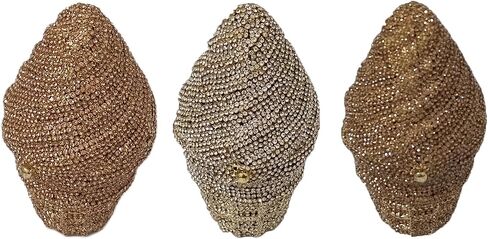Cute Ice Cream Crystal Clutch Purse Mini Diamond Evening Bags Rhinestone for Women Party Wedding Cocktail Prom in Kuwait