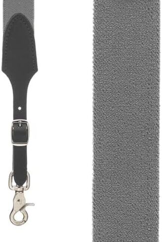 Rugged Comfort Extra-Sturdy Elastic Suspenders - Y-Back - Trigger Snap - 5 Colors & Sizes in Saudi Arabia
