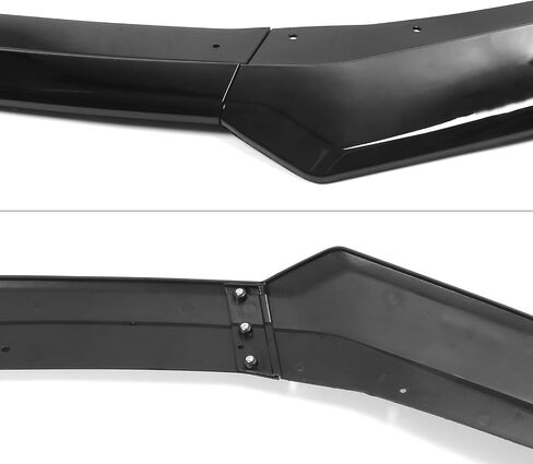 FREEMOTOR802 Front Bumper Lip Splitter, Fits 2016-2024 Chevrolet Camaro (Except ZL1), 1LE Style Gloss Black ABS 3PCS Air Dam Chin Spoiler Underbody Front Lip Spoiler Lower Guard Protector in Saudi Arabia