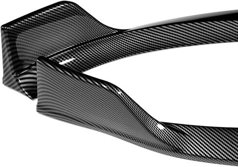 Q1-TECH, Front Bumper Lip fit for Compatible with Mercedes-Benz A-Class A200 A220 A250 A35 AMG Line Bumper 2019-2023, Front Lip Spoiler Body Splitter, ABS (Matt Black) in Saudi Arabia