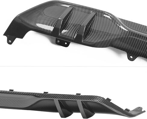 Ikon Motorsports ، موزع الشفاه الخلفي الوفير متوافق مع 2019-2025 BMW G05 M Sport ، واقي نشر الشفاه الخلفي للسيارة PP PP MP Black ، 2020 in Kuwait