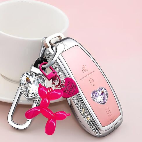 Jelly Star Balloon Dog Keychain, Cute Key Chain Bag Handbag Backpack Purse Aesthetic Charms Accessories in Saudi Arabia