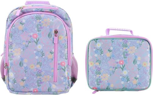 Disney Princesses 2-Piece 16" Toddler Backpack & Lunch Kit Set For girls School And Travel in Saudi Arabia