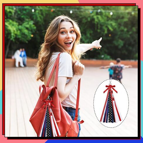 Nosiny 12 PCS Cheer Keychains شخصية DIY Bead Bead Ribbon Keychain Kit Cheer Backpack Propack Tags Cheerleader Gifts for Women in Kuwait