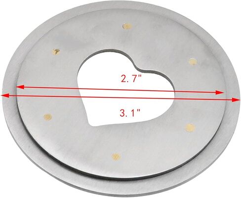 Geesatis 1 pcs Candle Toppers Round Shade Jar Lid Shade Sleeves Vintage for Jar Candles Candle Melt Evenly 3.1inch Diameter, Black in Kuwait