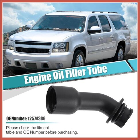 أنبوب حشو زيت Acropix للمحرك لـ GMC Yukon XL Sierra 1500 2500 مبعوث لشيفروليه أفالانش Silverado 1500 2500 3500 Suburban 1500 2500 لـ Cadillac Escalade Ext ESV 12574386 CAR PARTS in Kuwait