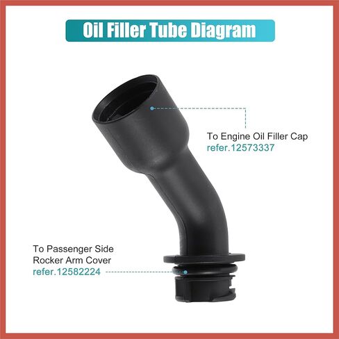 أنبوب حشو زيت Acropix للمحرك لـ GMC Yukon XL Sierra 1500 2500 مبعوث لشيفروليه أفالانش Silverado 1500 2500 3500 Suburban 1500 2500 لـ Cadillac Escalade Ext ESV 12574386 CAR PARTS in Kuwait