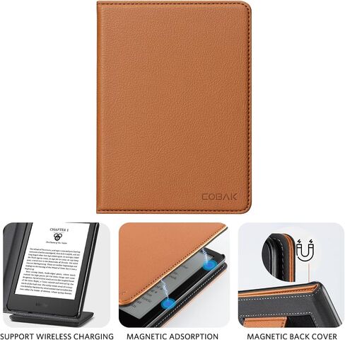 حافظة CoBak الشفافة لجهاز Kindle 2024 و2022 (الجيل الحادي عشر) مقاس 6 بوصات - غطاء شفاف ناعم للغاية من مادة TPU، حماية خفيفة الوزن ومتينة in Saudi Arabia