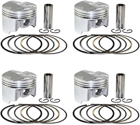 4 Sets Motorcycle 55 55.25 55.50 55.75 56 Mm Piston Rings Kit For CB400 CB-1 VTEC CB400SF NC31 CBR400 CBR23 VFR400 VFR(55.75mm) in Saudi Arabia