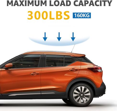 Roof Rack Cross Bars Compatible with Nissan Kicks 2017-2024, Adjustable Aluminum Heavy Duty 300 LBS Anti-Theft Lock Cargo Carrier Rooftop Crossbar Accessories for Bike, Basket, Snowboard,Luggage,Kayak in Saudi Arabia
