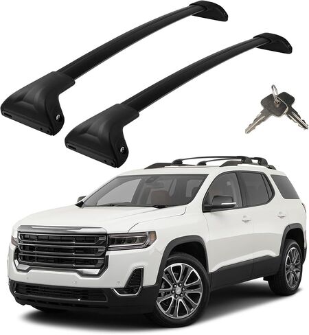 Roof Rack Cross Bars Compatible with Nissan Kicks 2017-2024, Adjustable Aluminum Heavy Duty 300 LBS Anti-Theft Lock Cargo Carrier Rooftop Crossbar Accessories for Bike, Basket, Snowboard,Luggage,Kayak in Saudi Arabia