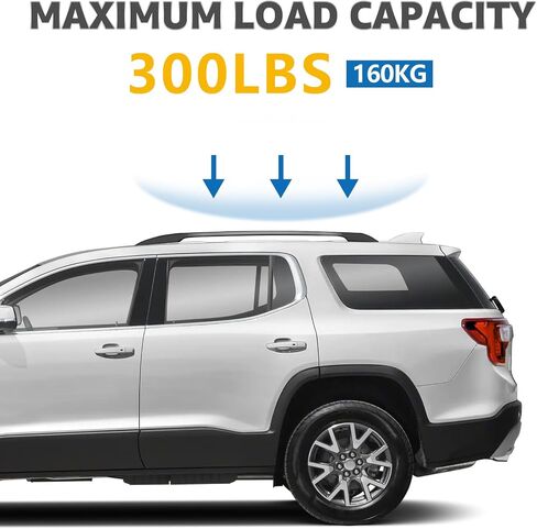 Roof Rack Cross Bars Compatible with Nissan Kicks 2017-2024, Adjustable Aluminum Heavy Duty 300 LBS Anti-Theft Lock Cargo Carrier Rooftop Crossbar Accessories for Bike, Basket, Snowboard,Luggage,Kayak in Saudi Arabia