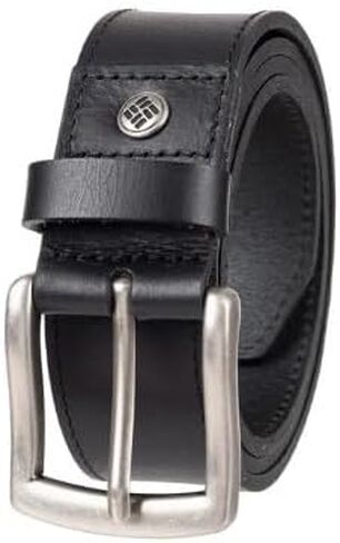 Columbia Men's Leather Belt (Black, L(Pant Size 36-38, Belt Size 38-40)) in Saudi Arabia