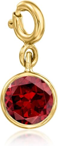 Ross -Simons October/Opal - Round Birthstone Charm بالذهب 18kt على الجنيه الاسترليني in Saudi Arabia