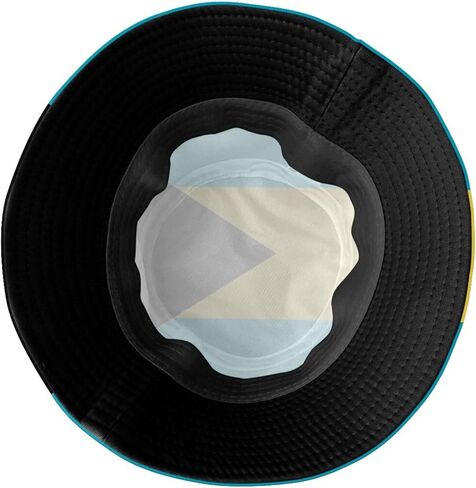 Bahamas Flag Bucket Hat Packable Bahamian Sun Hats Outdoor Fisherman Caps for Men and Women in Kuwait