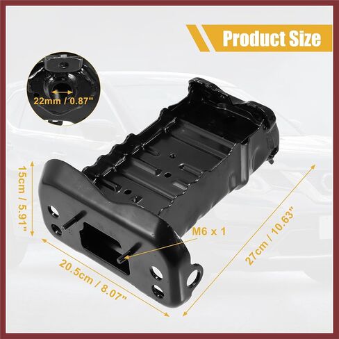 1 Pair Front Left and Right Side Bumper Bracket for Scion XD Base 2008-2014 for Toyota Yaris Base 2007-2012 5201152021 5201252020 Replace Parts in Saudi Arabia
