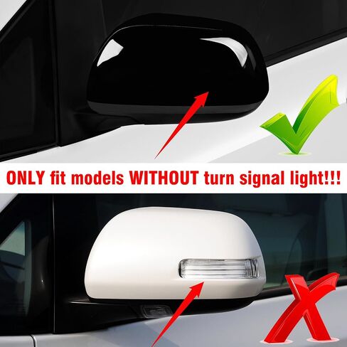 Moonlinks Compatible with 2012 2013 2014 2015 2016 2017 2018 2019 2020 Toyota Sienna Left Driver Side Mirror Cover Replacement, Gray Left Side Clip-on Mirror Cap Replaces for 87945-08021-B1 in Saudi Arabia