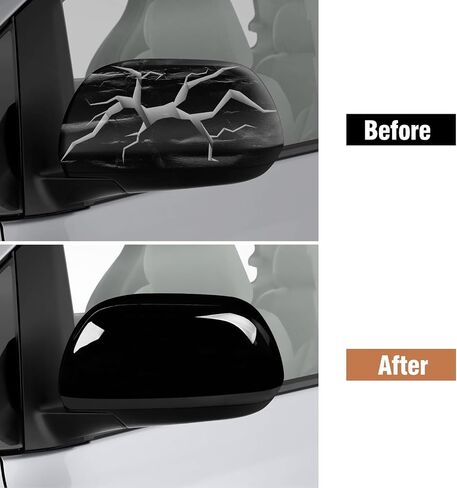 Moonlinks Compatible with 2012 2013 2014 2015 2016 2017 2018 2019 2020 Toyota Sienna Left Driver Side Mirror Cover Replacement, Gray Left Side Clip-on Mirror Cap Replaces for 87945-08021-B1 in Saudi Arabia