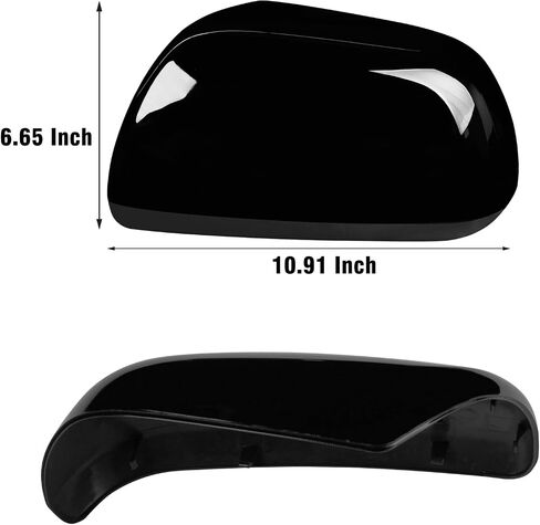 Moonlinks Compatible with 2012 2013 2014 2015 2016 2017 2018 2019 2020 Toyota Sienna Left Driver Side Mirror Cover Replacement, Gray Left Side Clip-on Mirror Cap Replaces for 87945-08021-B1 in Saudi Arabia