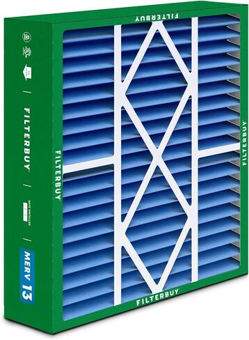 Filterbuy 17.5x27x5 Air Filter MERV 13 Optimal Defense (4-Pack), Pleated HVAC AC Furnace Air Filters Replacement for Trane Perfect Fit and American Standard (Actual Size: 17.13 x 26.13 x 4.97 Inches) in Saudi Arabia