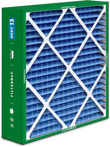 Filterbuy 17.5x27x5 Air Filter MERV 13 Optimal Defense (4-Pack), Pleated HVAC AC Furnace Air Filters Replacement for Trane Perfect Fit and American Standard (Actual Size: 17.13 x 26.13 x 4.97 Inches) in Saudi Arabia