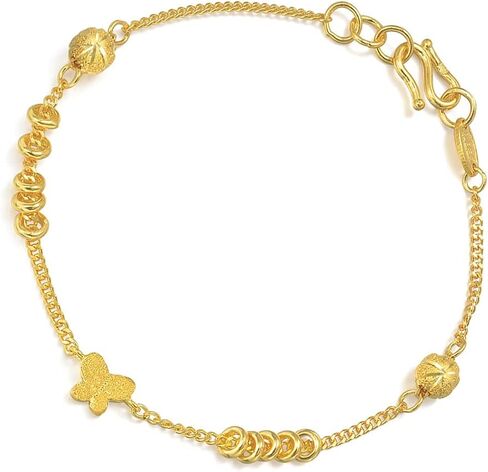 CHOW SANG SANG 999.9 24K Gold Price-by-Weight 5.24g Gold Bracelet 50737B in Saudi Arabia