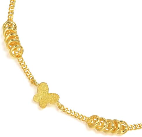 CHOW SANG SANG 999.9 24K Gold Price-by-Weight 5.24g Gold Bracelet 50737B in Saudi Arabia