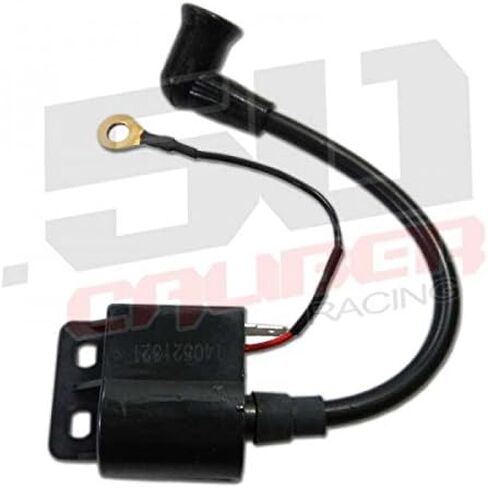 50 Caliber Racing Replacement Ignition Coil Assembly - Compatible with KTM Part # 45139006000 - Fits 2002-2008 KTM 50cc Pit Bike Models [1214] in Saudi Arabia