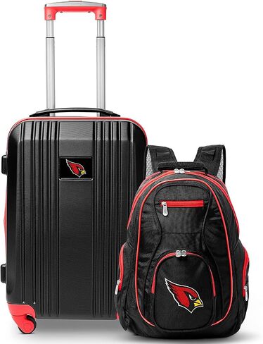 Atlanta Falcons 2-Piece Luggage Set, Includes 21-inch Two-Tone Hardcase Spinner and 19" Laptop Backpack in Saudi Arabia