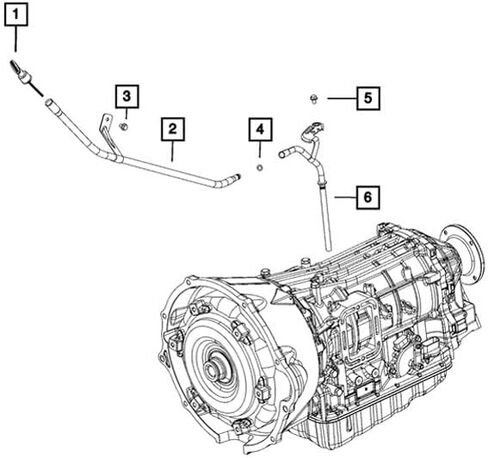 Mopar 04627905AC INDICATOR TRANSMISSION FLUID LEVEL in Saudi Arabia