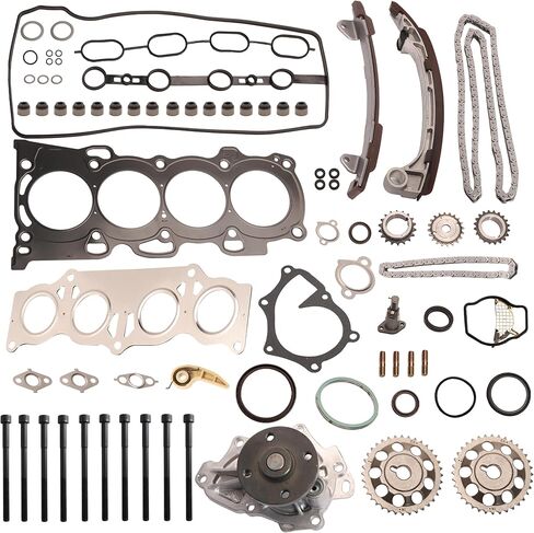 MLS Head Gasket Set ‎HS26232PT Timing Chain Kit with Water Pump, 2.4L, for Toyota Camry/RAV4/Solara/Highlander for Scion tC 2001-2006 OE#HGS917 TS21002 in Saudi Arabia