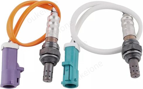مستشعر أكسجين السيارة 2pcs مستشعر O2 O2 لعام 2011 2012-2019 Ford Fiesta 1.6l L4 234-4493 234-4555 مستشعر أسفل مجرى النهر 1 2 2 ملحقات سيارة O2 استشعار الأكسجين in Saudi Arabia