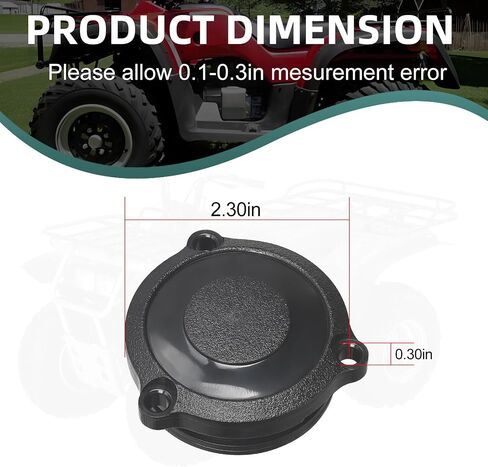 2Pcs Front Wheel Cap for Polaris Magnum Scrambler Big Boss Sportsman Xpedition Xplorer Worker 250 300 325 335 400 425 500 5432611 7512027 in Saudi Arabia