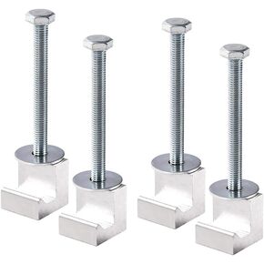 Tool Box Mount J Hook Toolbox Pickup Pair Rail Mounting Kit Clamp Tiedown Truck 4PCS in Saudi Arabia