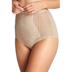 Panache Women’s Envy High Waist Panty – Shaping Brief with Lace & Mesh, Medium Coverage Control Fit in Saudi Arabia