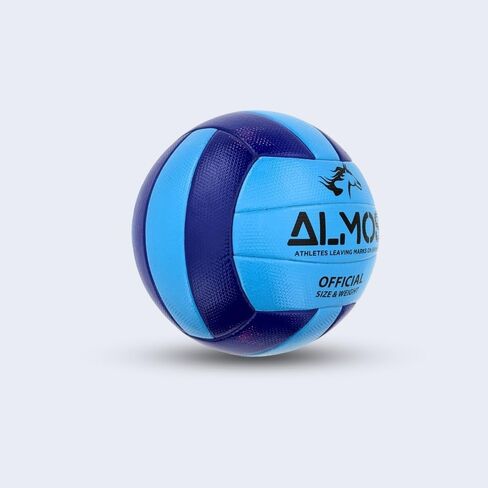Almos Training Volleyball | Blue | Indoor Outdoor Volleyballs Sports Training Game Play Ball for Professionals| Adult | Official size in Saudi Arabia