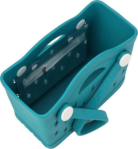 Rubber Beach Tote Bag, Waterproof Modern Design Double Handle, Small Travel Pool Swim EVA Bags in Saudi Arabia