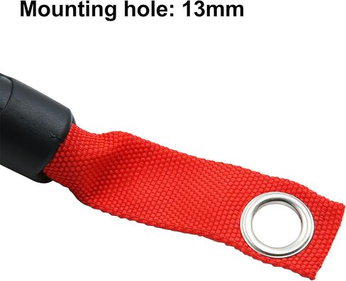 X AUTOHAUX Car Rear Seat Grab Handle for Jeep Wrangler 2007 2008 2009 2010 2011 2012 2013 2014 2015 2016 2017 2018 - Red 4pcs in Saudi Arabia