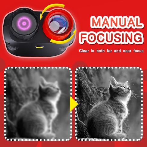 Kids Toys Night Vision Goggles for Kids Ages 5 and Up Gifts for Kids 32GB Card, 5X Zoom Kids Camera Night Vision Binoculars for Kids in Kuwait