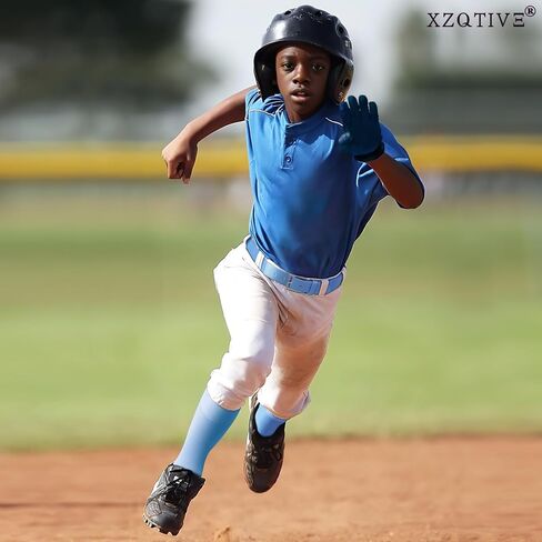 XZQTIVE Baseball Socks and Belt Combo Set Adjustable Softball Socks and Belt for Youth Adult in Kuwait