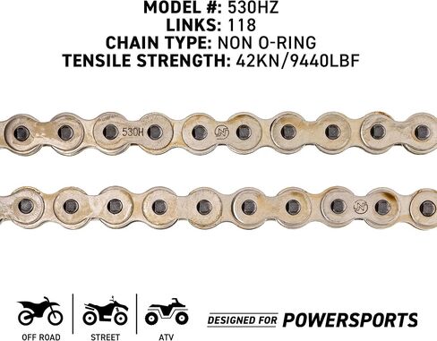 Niche Drive Sprocket Chain Combo لـ Kawasaki ZZR1400 Performance Sport Front 17 REAT 41 TOUND 530HZ Standard 118 Links in Kuwait