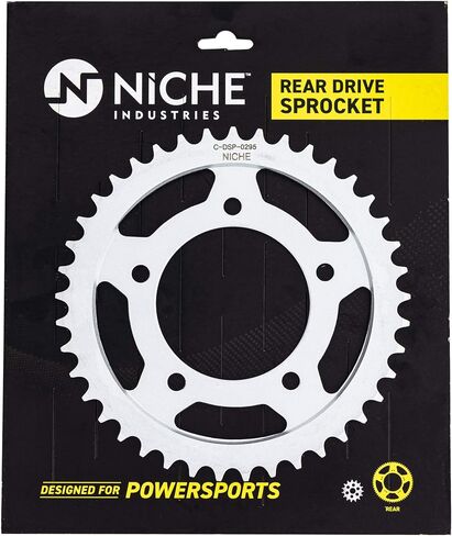 Niche Drive Sprocket Chain Combo لـ Kawasaki ZZR1400 Performance Sport Front 17 REAT 41 TOUND 530HZ Standard 118 Links in Kuwait