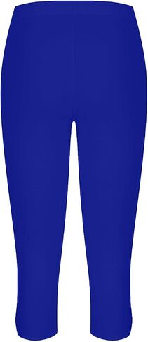Womens Capris for Summer,High Waist Plus Size Yoga Leggings Tummy Control Soft Comfy Workout Gym Workout Pants 2025 in Saudi Arabia