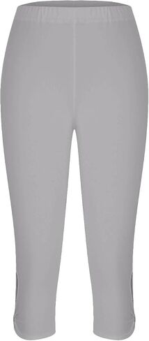 Womens Capris for Summer,High Waist Plus Size Yoga Leggings Tummy Control Soft Comfy Workout Gym Workout Pants 2025 in Saudi Arabia