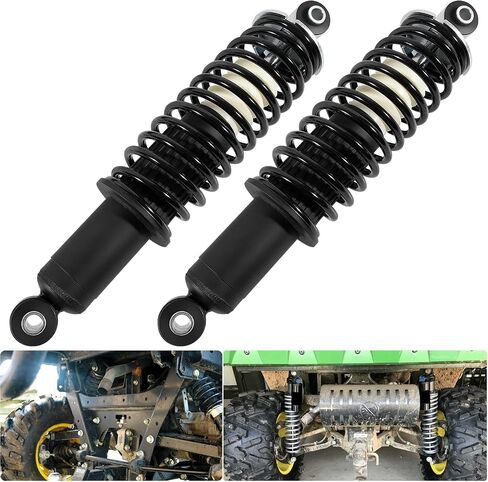 2Pcs Rear Coil-over Spring Shocks Absorber Fits for Gator HPX 4x4, Diesel, HPX 615E HPX 815E 2004-2020, Rear Left & Right Shocks Struts Coil-over Spring Replacement for # AM135375 in Saudi Arabia