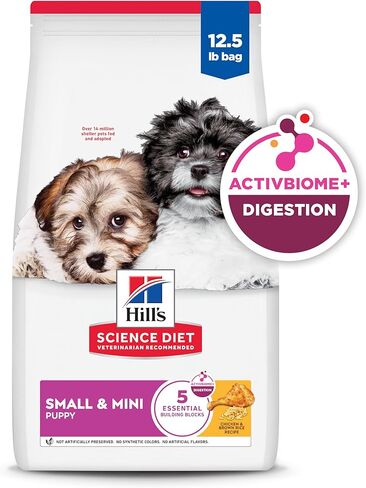 جرو الحمية العلمية للعلوم ، جرو ، جرو ، سلالات صغيرة وميكان تولد جرو مميز ، طعام جاف للكلاب ، الدجاج ، الأرز البني ، الشعير ، 4.5 رطل كيس in Kuwait