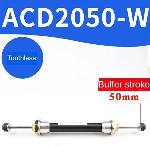 Pneumatic Two-way Oil Hydraulic Buffer ACD Hydraulic Shock Absorber For ACD2030 ACD2035 ACD2050 ACD2050-W Damper 1Pcs(ACD2035,-1 High speed) in Kuwait