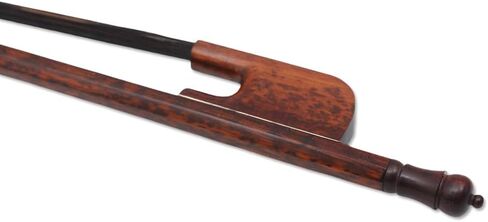 yinfente 4/4 Snakewood Violin Bow, Baroque Style, Natural Bow Horse Hair, AAA Level Mongolia, for Professional Players in Saudi Arabia