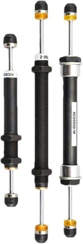 Two-way Hydraulic Buffer 2030-2 Double Head Damper ACD2050-W Manipulator Speed Stabilizer 1Pcs(Transparent) in Saudi Arabia